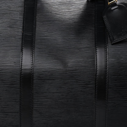 Louis Vuitton Epi Keepall 55 Black 15 of 23