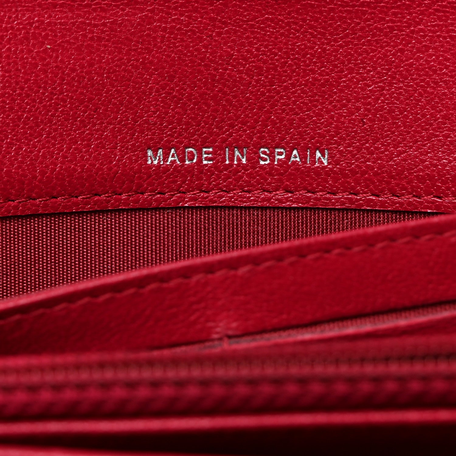 Chanel Sheepskin Quilted Mademoiselle Vintage Flap Wallet Dark Pink 7 of 12