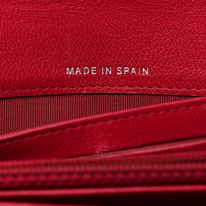 Chanel Sheepskin Quilted Mademoiselle Vintage Flap Wallet Dark Pink 7 of 12