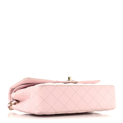 Chanel Caviar Quilted Medium Double Flap Light Pink 4 of 10
