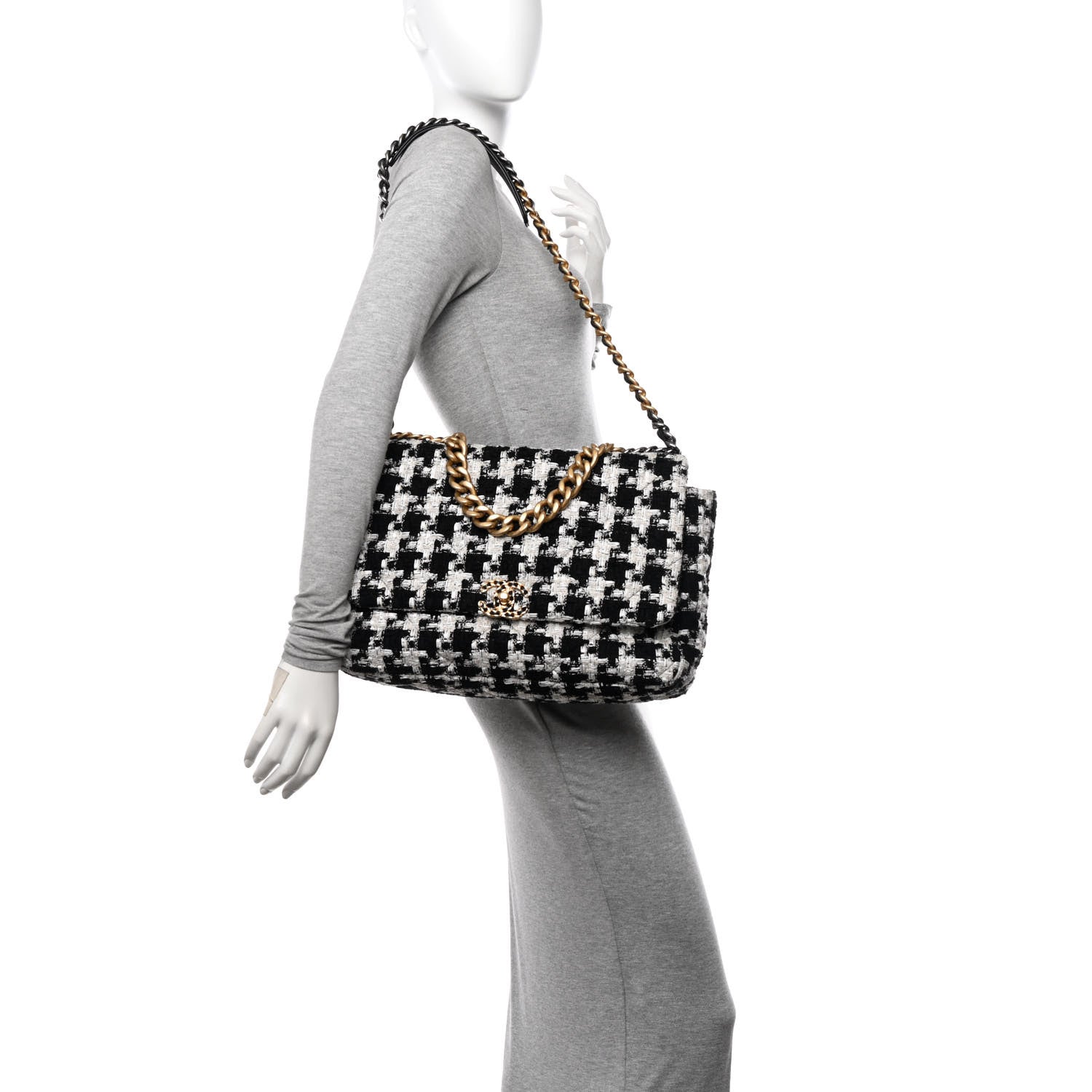 Chanel Calfskin Quilted CC Uniform Flap Belt Bag Black 3 of 14