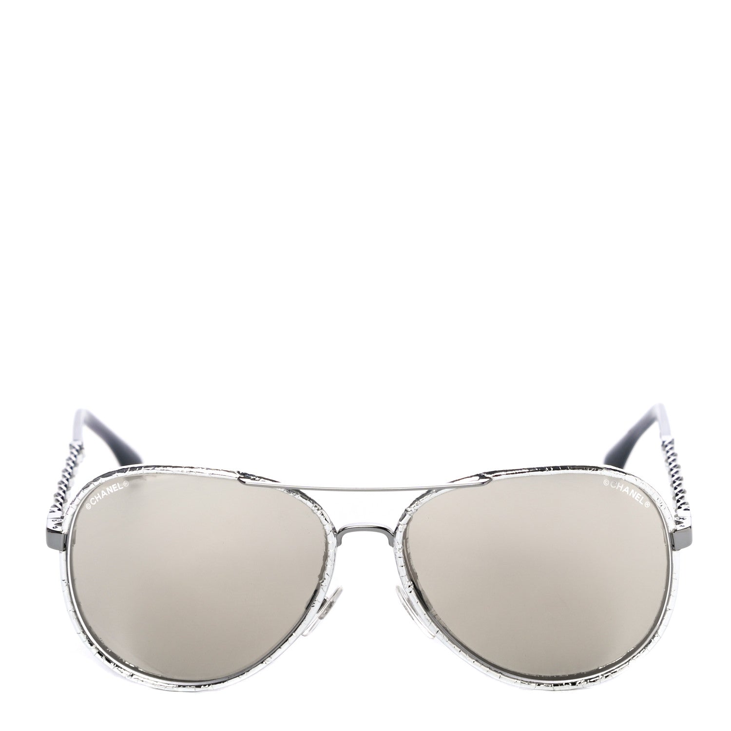 Chanel Metal Pilot Winter Sunglasses 4219 Grey 4 of 7