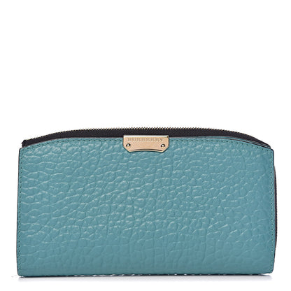Burberry Heritage Grain Alvington Continental Wallet Turquoise 3 of 9