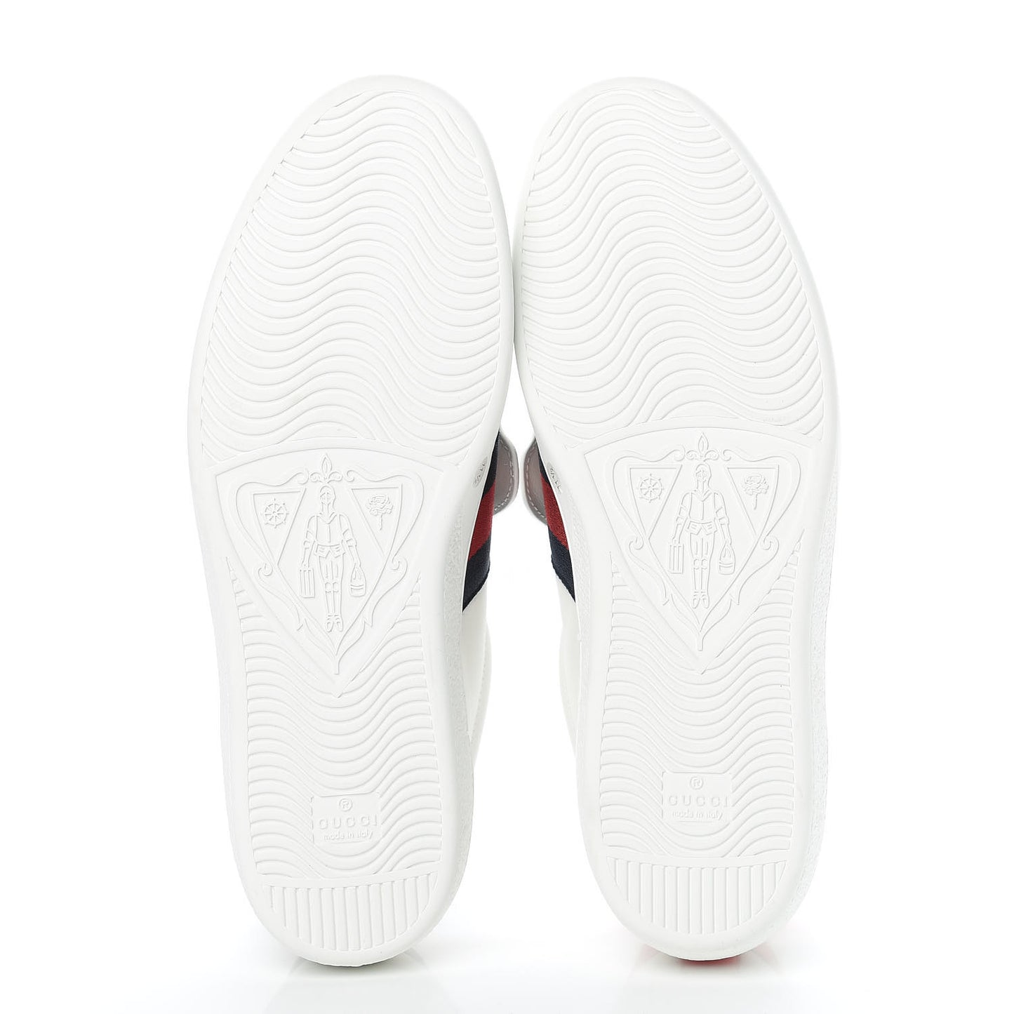 Calfskin Ayers Web Tiger Embroidered Mens Ace Sneakers 11.5 White