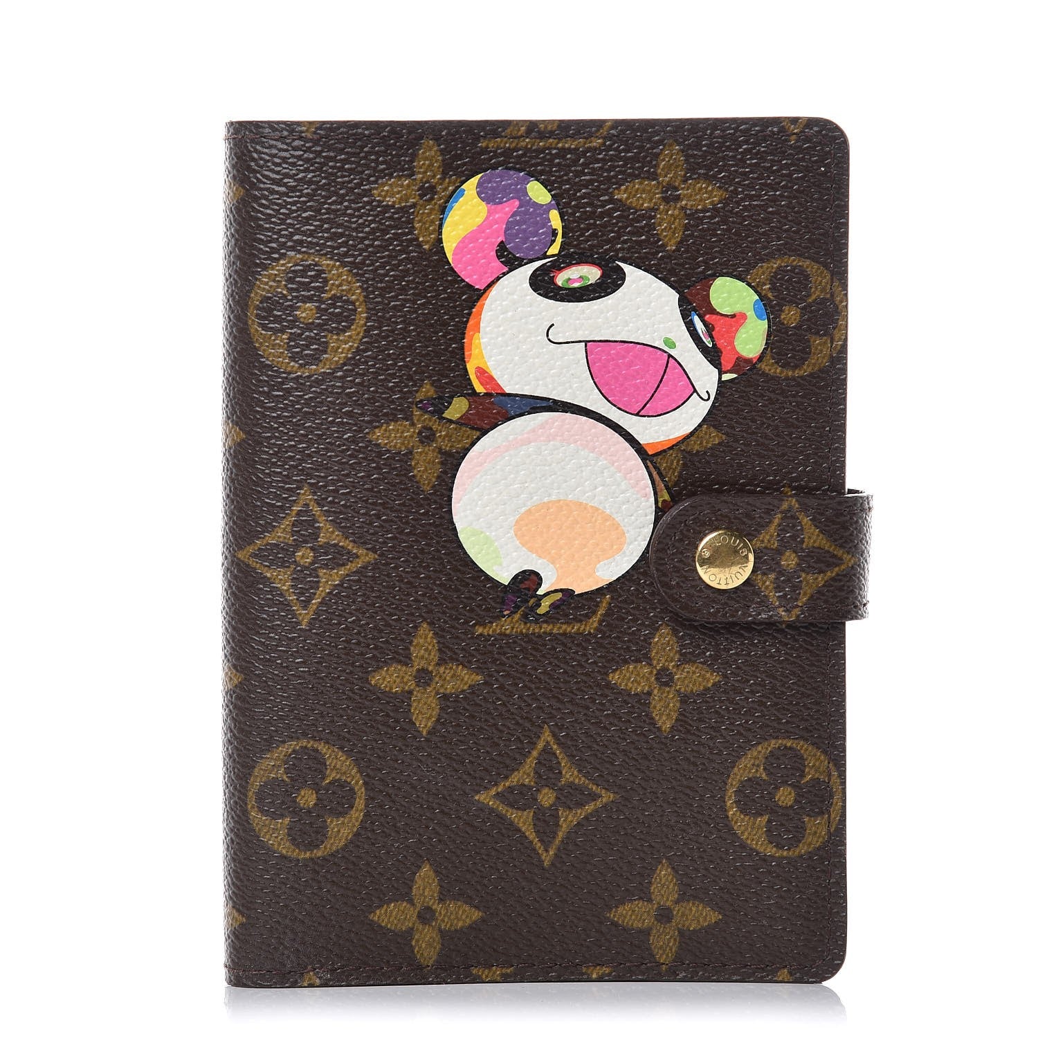 Louis Vuitton Monogram Panda Small Ring Agenda Cover 1 of 7