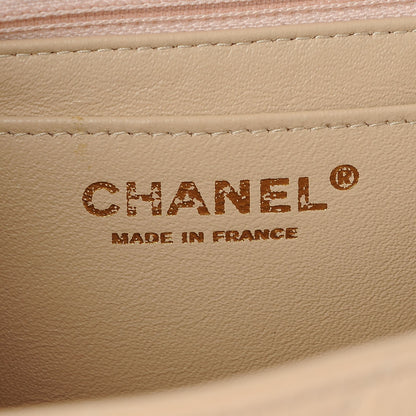Chanel Caviar Quilted Jumbo Single Flap Beige Clair 7 of 8