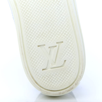Louis Vuitton Denim Monogram Stellar Sneakers 37 Bleu Jeans Blue 7 of 10