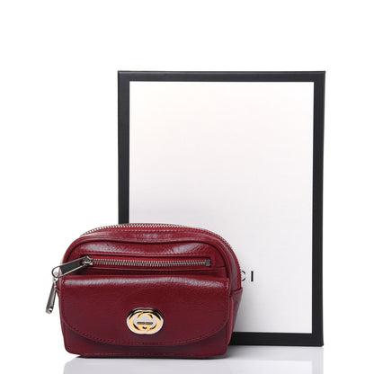 Gucci Fluffy Calfskin Mini Morpheus Belt Bag 90 36 Red 14 of 14