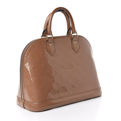 Louis Vuitton Vernis Alma PM Rose Velours 3 of 13
