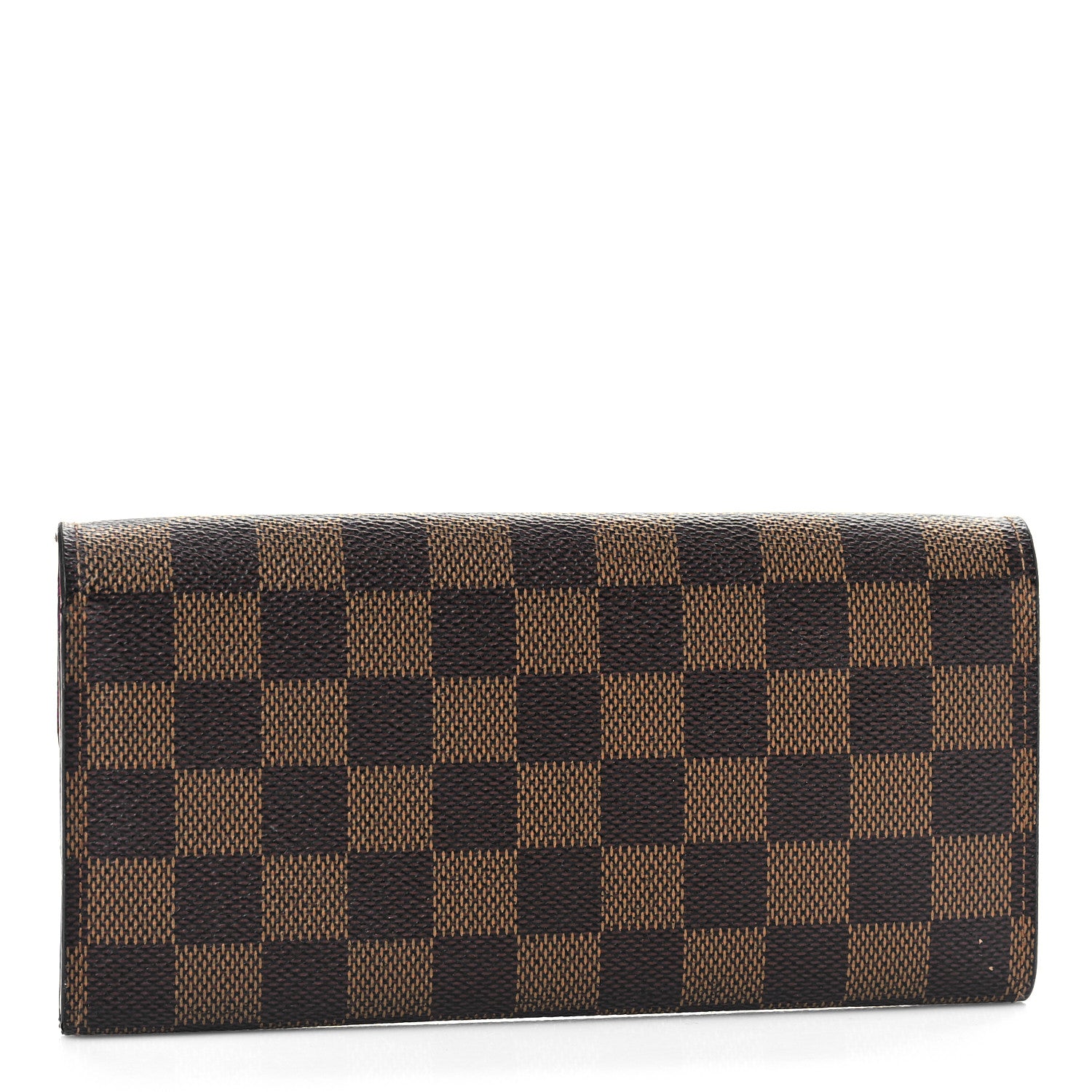 Louis Vuitton Damier Ebene Emilie Wallet Red 3 of 8