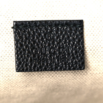 Gucci Pebbled Calfskin Logo Wristlet Black 6 of 10