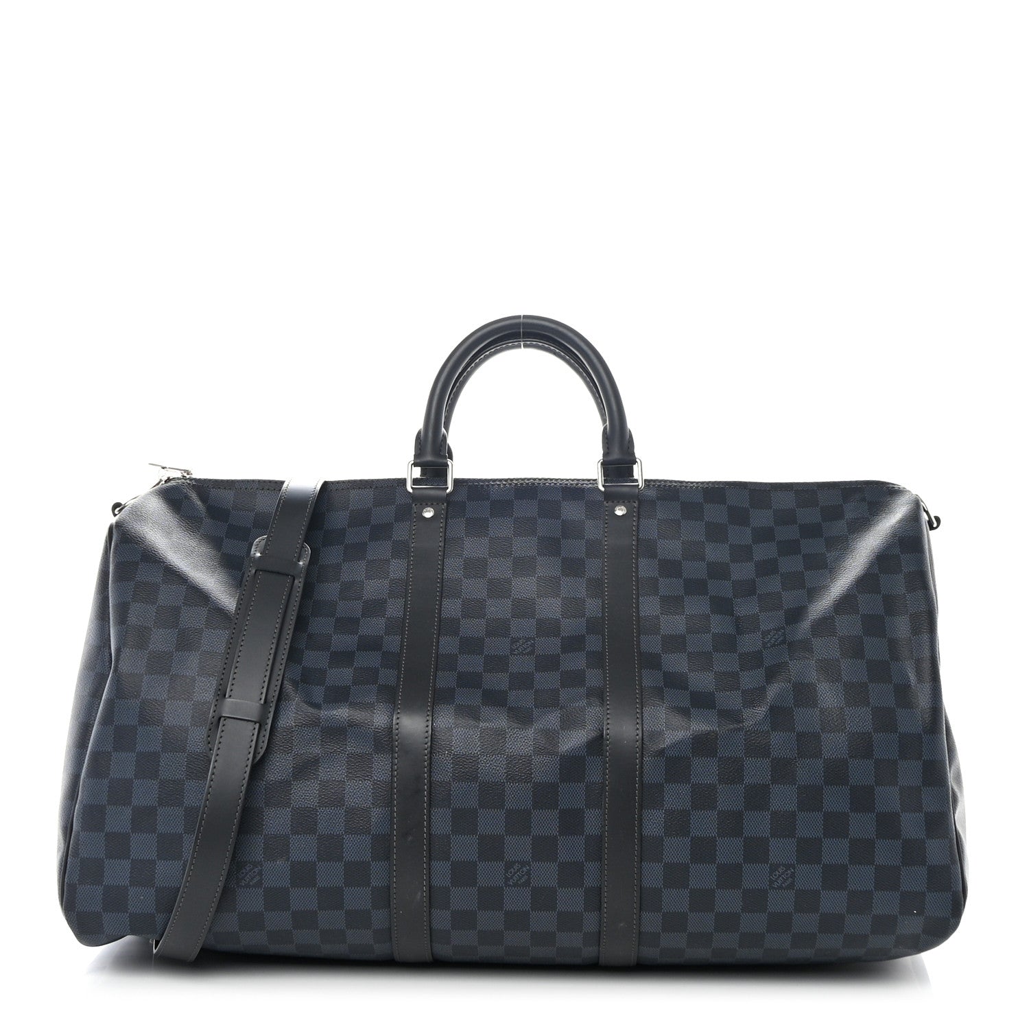 Louis Vuitton Damier Cobalt Keepall Bandouliere 55 1 of 10