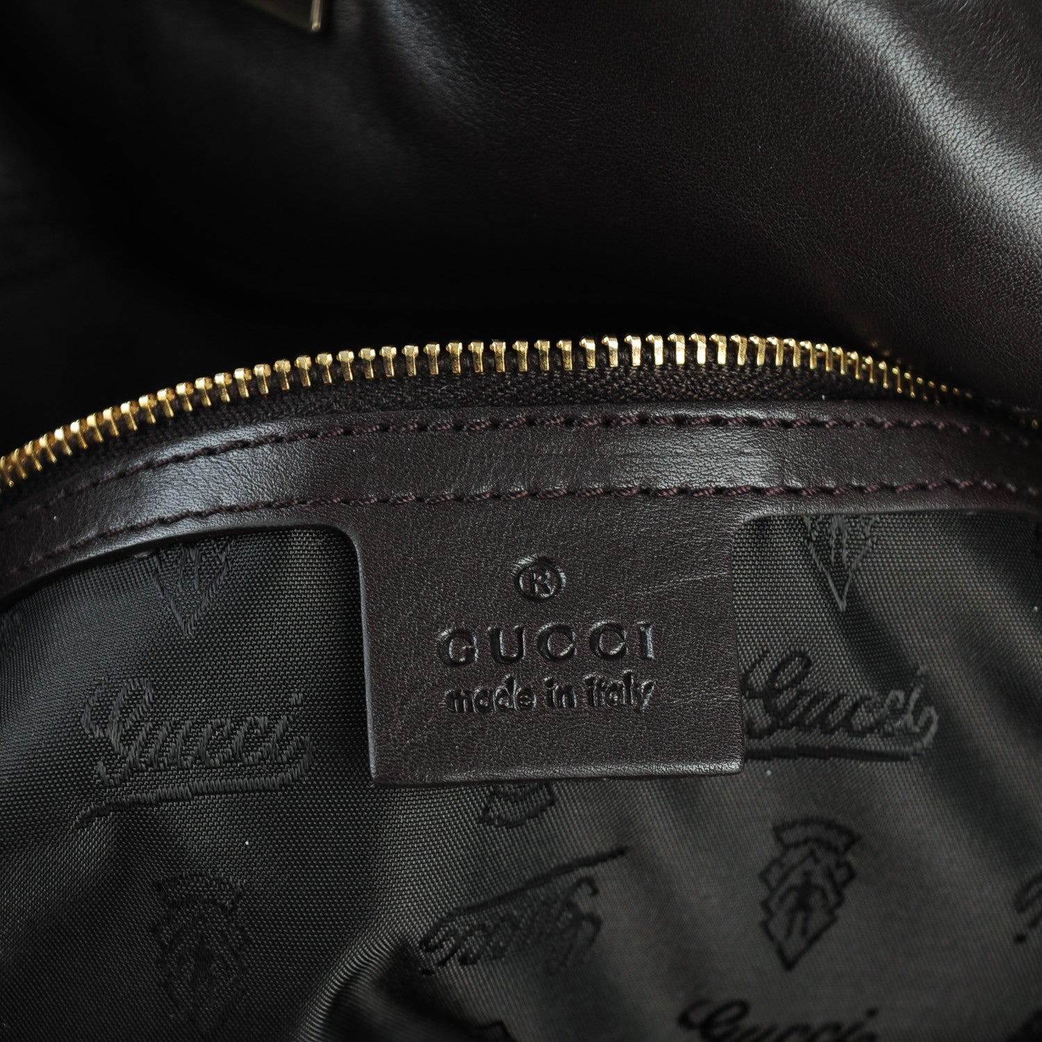 Gucci Python Large Indy Top Handle Hobo Brown 6 of 7