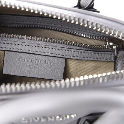 Givenchy Sugar Goatskin Mini Antigona Pearl Grey 8 of 10