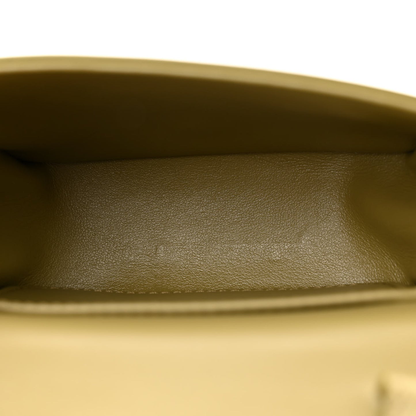 Shiny Calfskin Mini Triomphe Olive