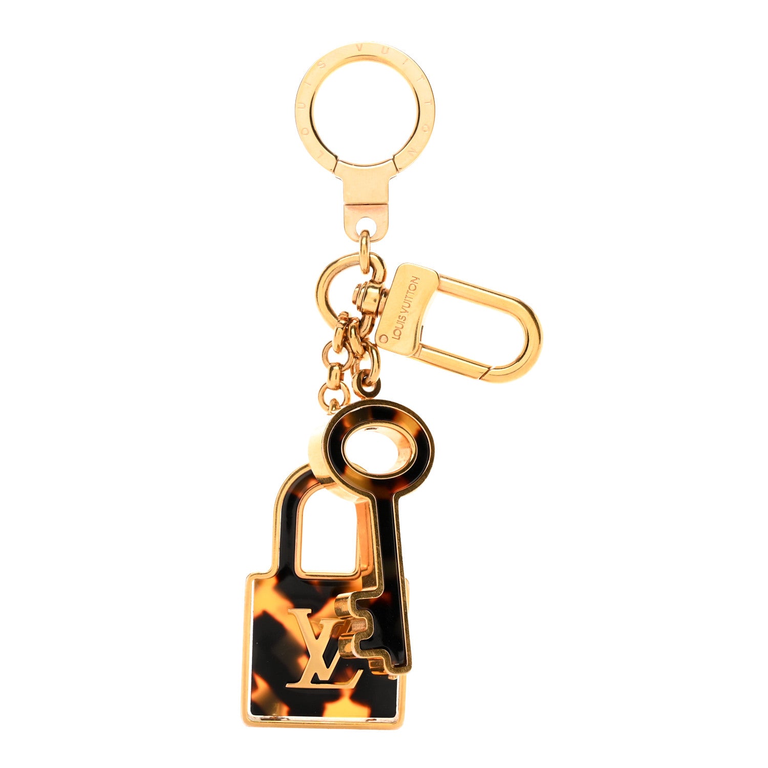 Louis Vuitton Acetate Confidence Bag Charm Key Holder 1 of 5