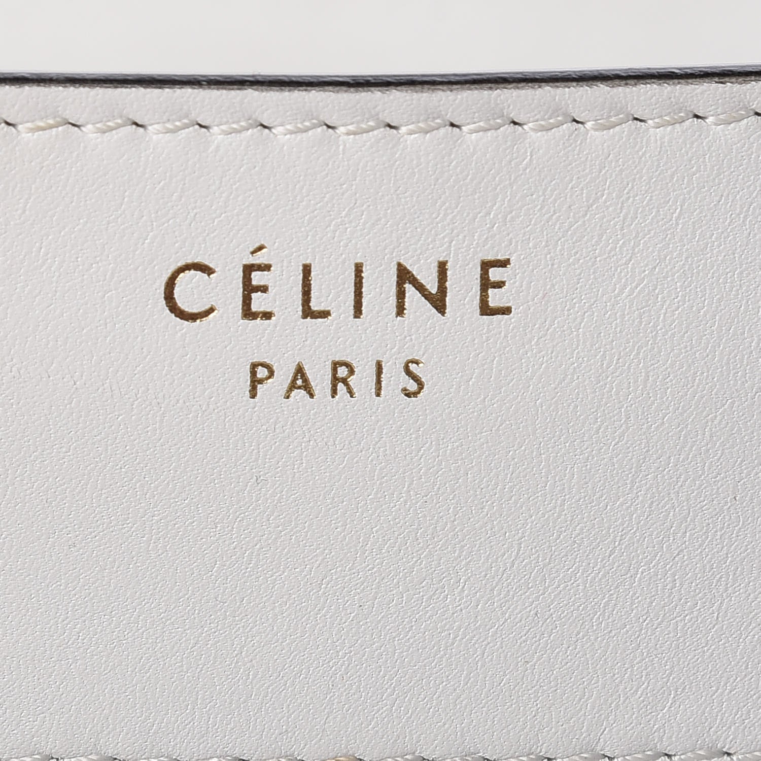 Celine Satin Calfskin Mini Bi-Color Luggage White Black 6 of 13
