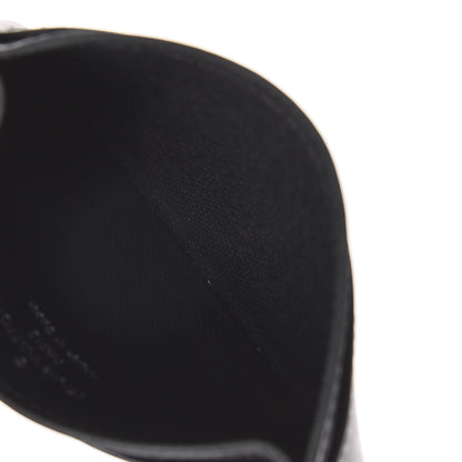 Louis Vuitton Epi Card Holder Black 4 of 5