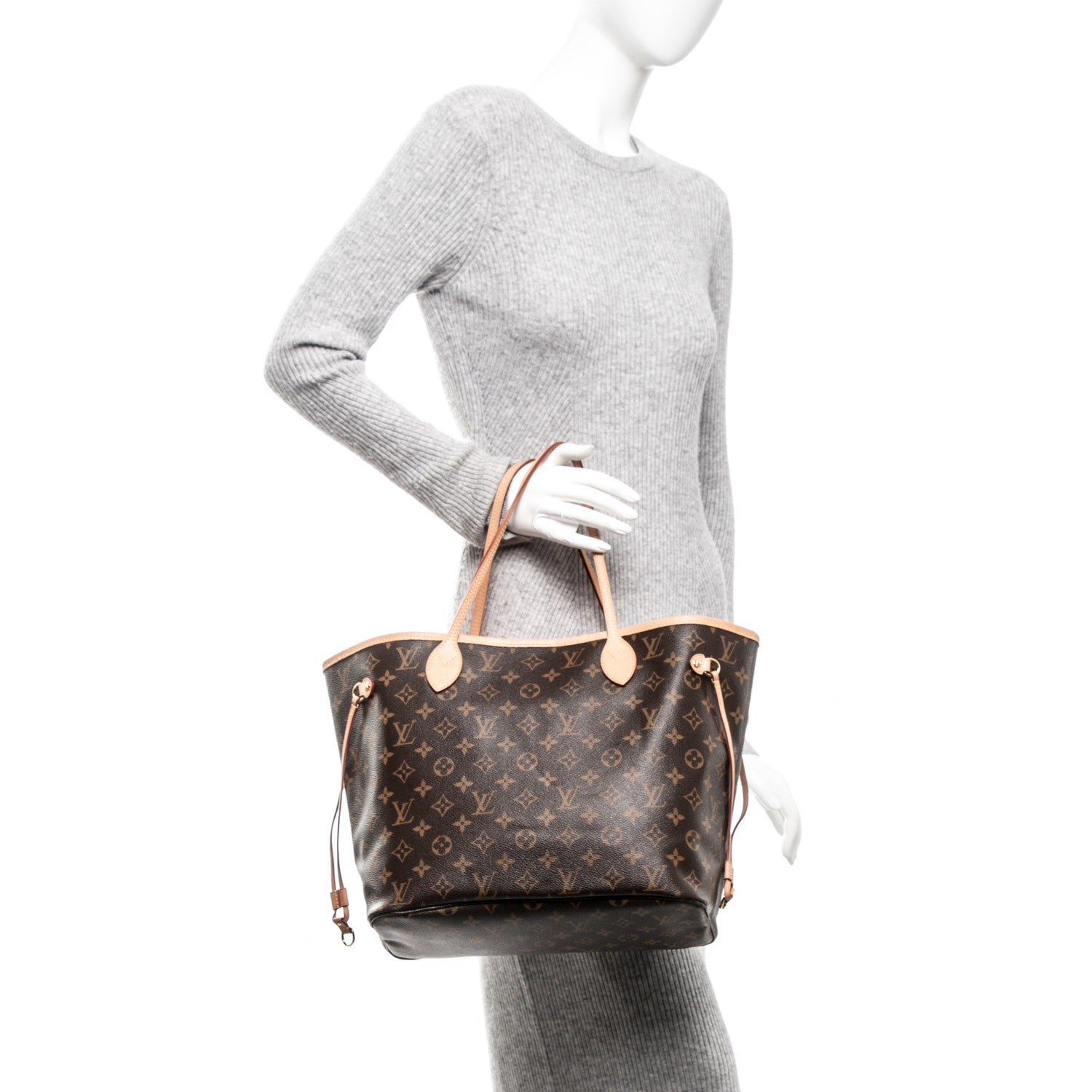 Louis Vuitton Monogram Neo Neverfull MM Abricot 2 of 6