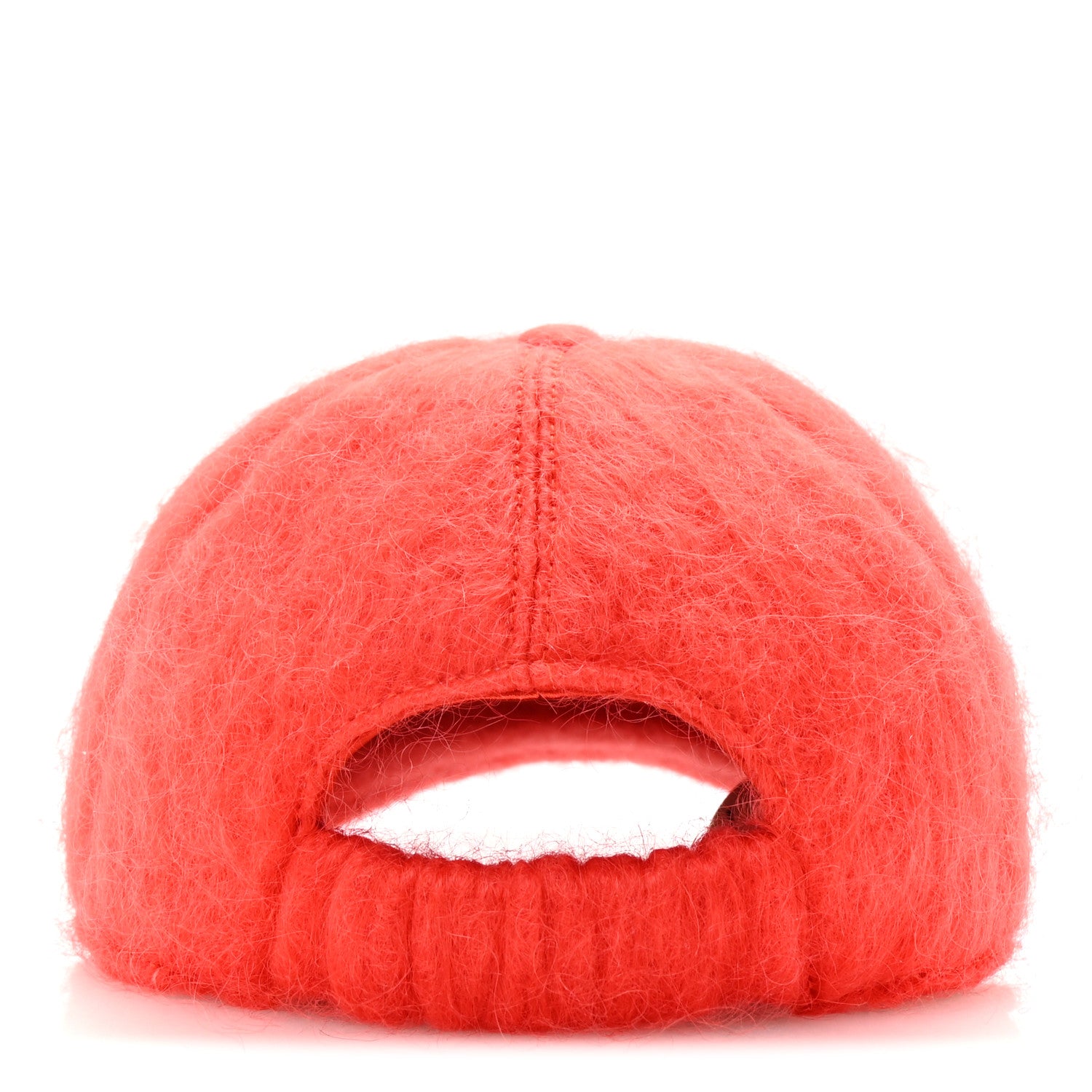 Gucci Mohair GG Lauren Baseball Hat S Orange 5 of 8