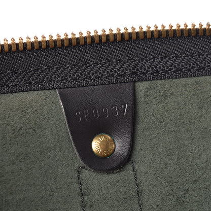 Louis Vuitton Epi Keepall 45 Black 8 of 22