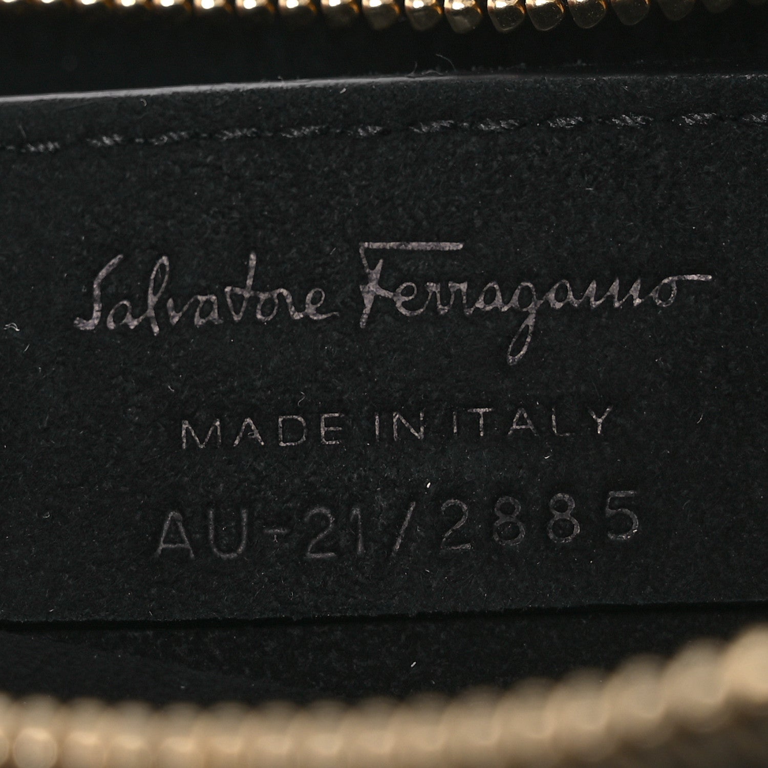 Salvatore Ferragamo Calfskin Maxi Gancio Shoulder Bag Black 6 of 10