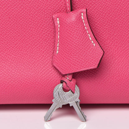 Hermes Epsom Candy Birkin 35 Rose Tyrien Rubis 14 of 41