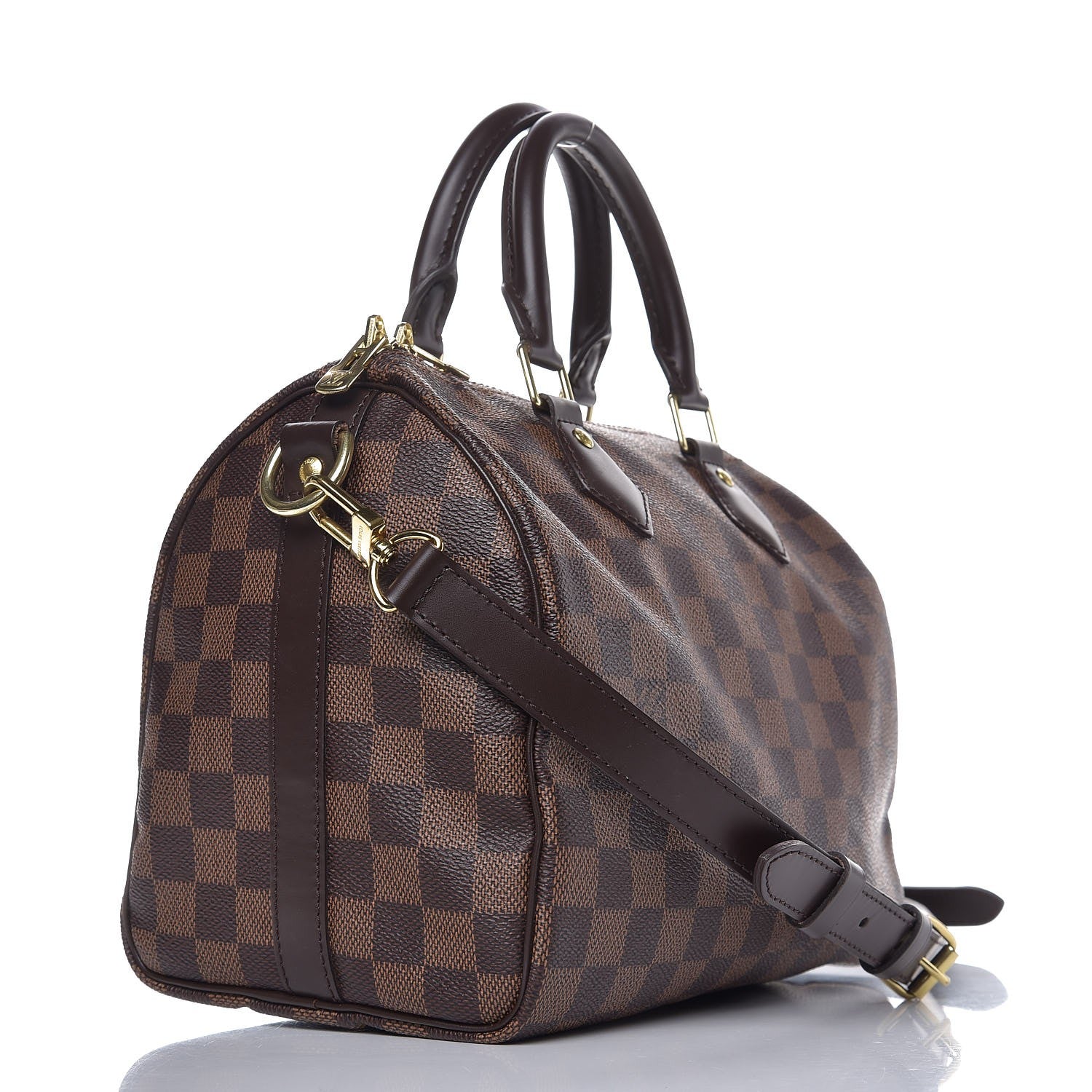 Louis Vuitton Damier Ebene Speedy Bandouliere 25 3 of 8