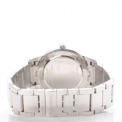 Tiffany Stainless Steel 37mm Atlas 2-Hand Quartz Watch Black 5 of 5