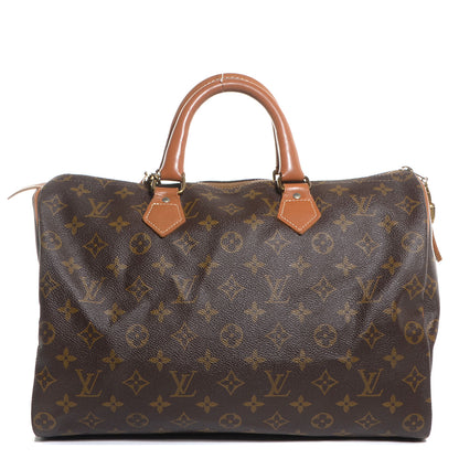 Louis Vuitton Monogram French Company Speedy 35 1 of 7