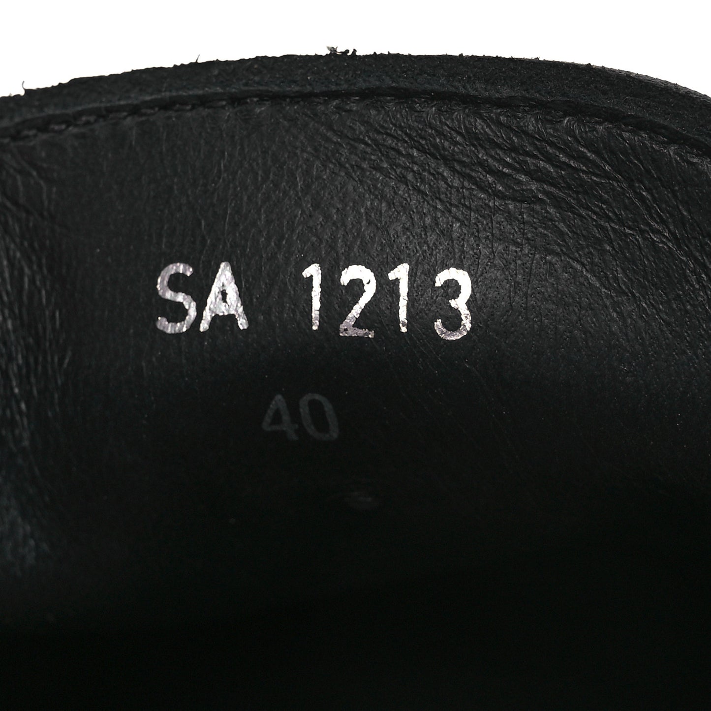 Calfskin Terra Moccassins 40 Black