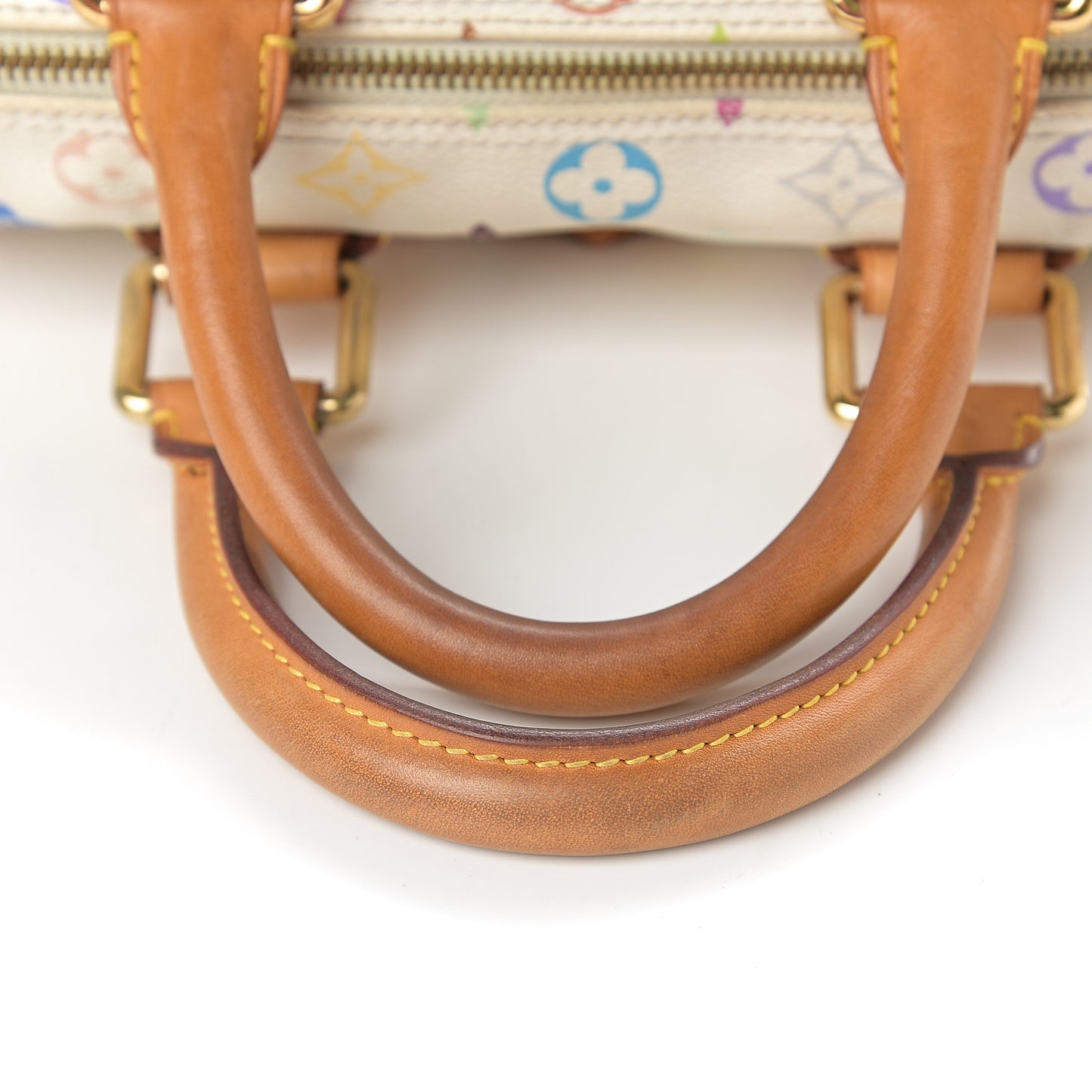 Monogram Multicolor Speedy 30 White