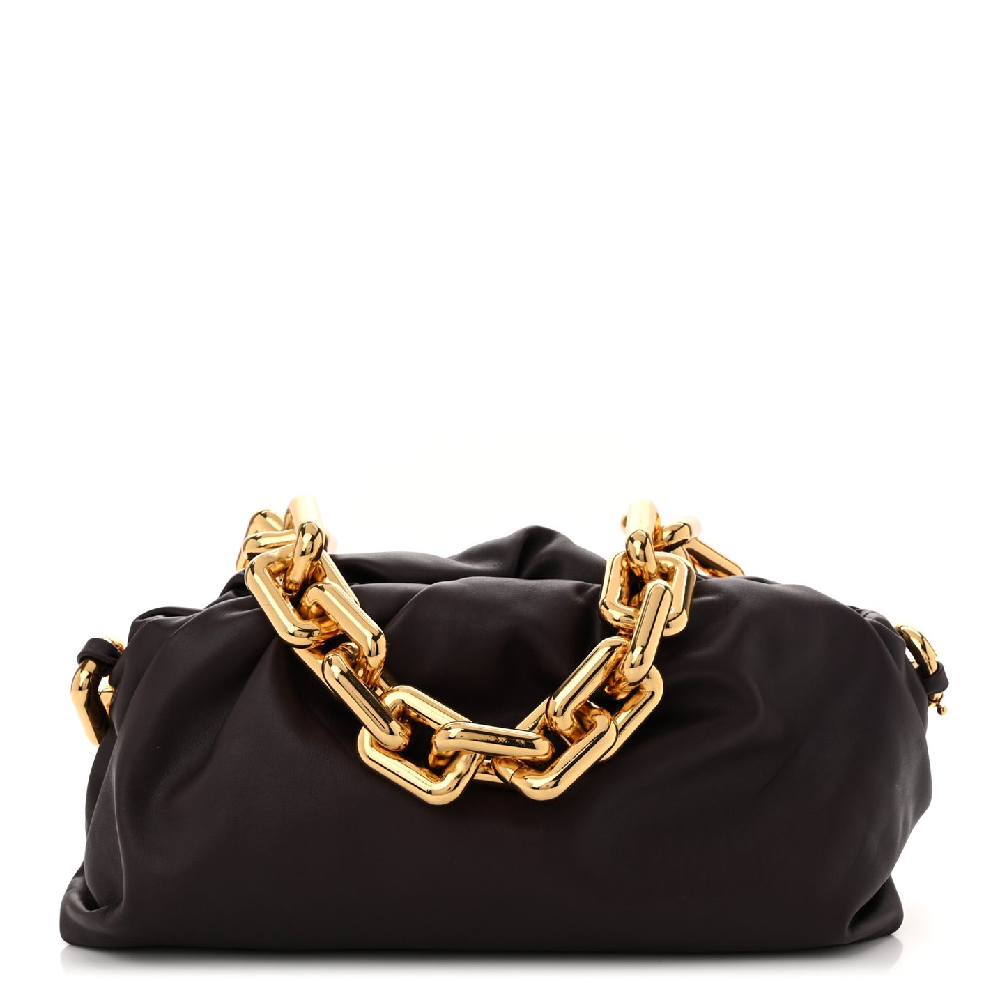 Calfskin The Pouch Chain Grape