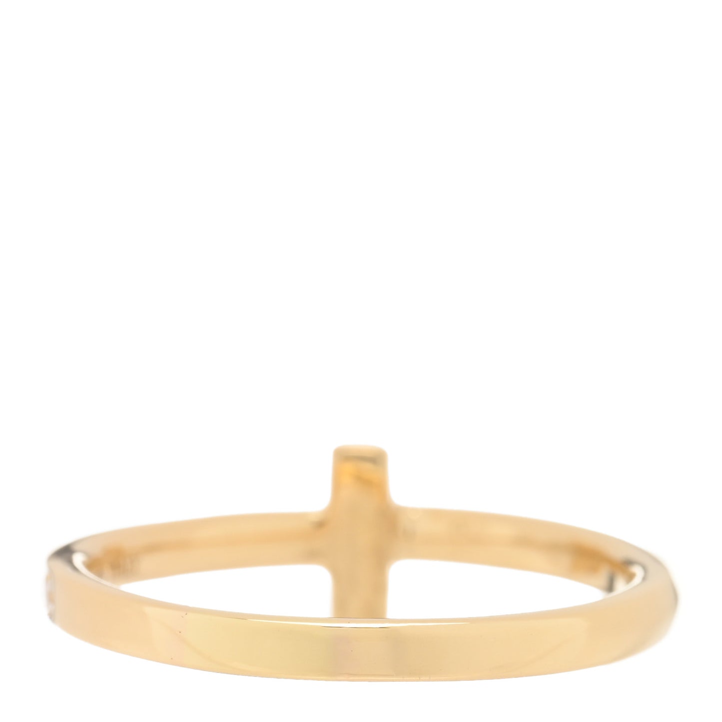 18K Yellow Gold Diamond 2.5mm T T1 Ring 63 10.25