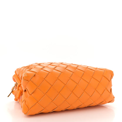 Bottega Veneta Nappa Intrecciato Mini Loop Camera Bag Tangerine 4 of 10