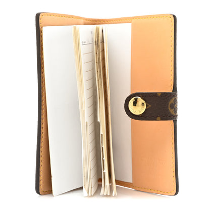 Louis Vuitton Monogram Cherry Blossom Carnet de Bal Mini Agenda Cover Brown 5 of 7