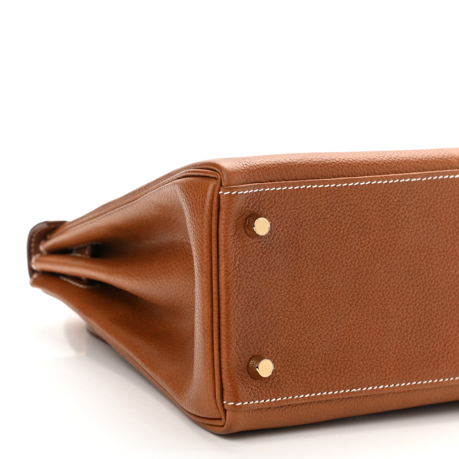 Hermes Barenia Faubourg Kelly Retourne 28 Fauve 9 of 11