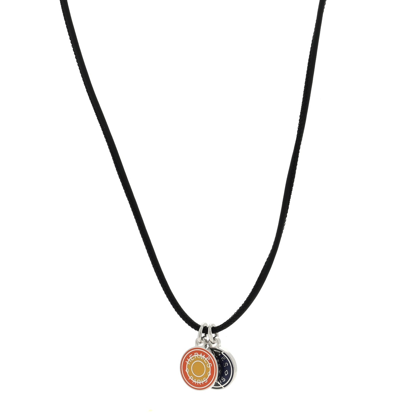 Lacquered Palladium Eclipse Necklace Rocabar H