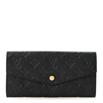 Louis Vuitton Empreinte Curieuse Wallet Black 1 of 6