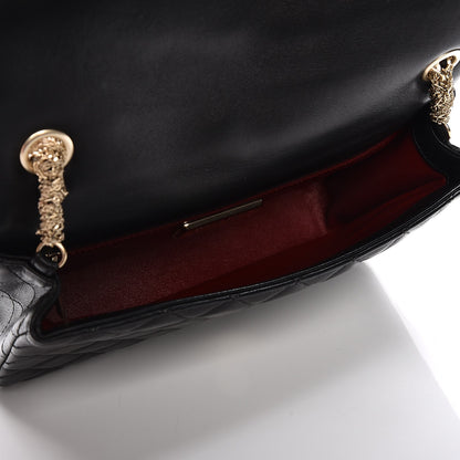 Chanel Lambskin Medium Westminster Pearl Flap Black 5 of 9