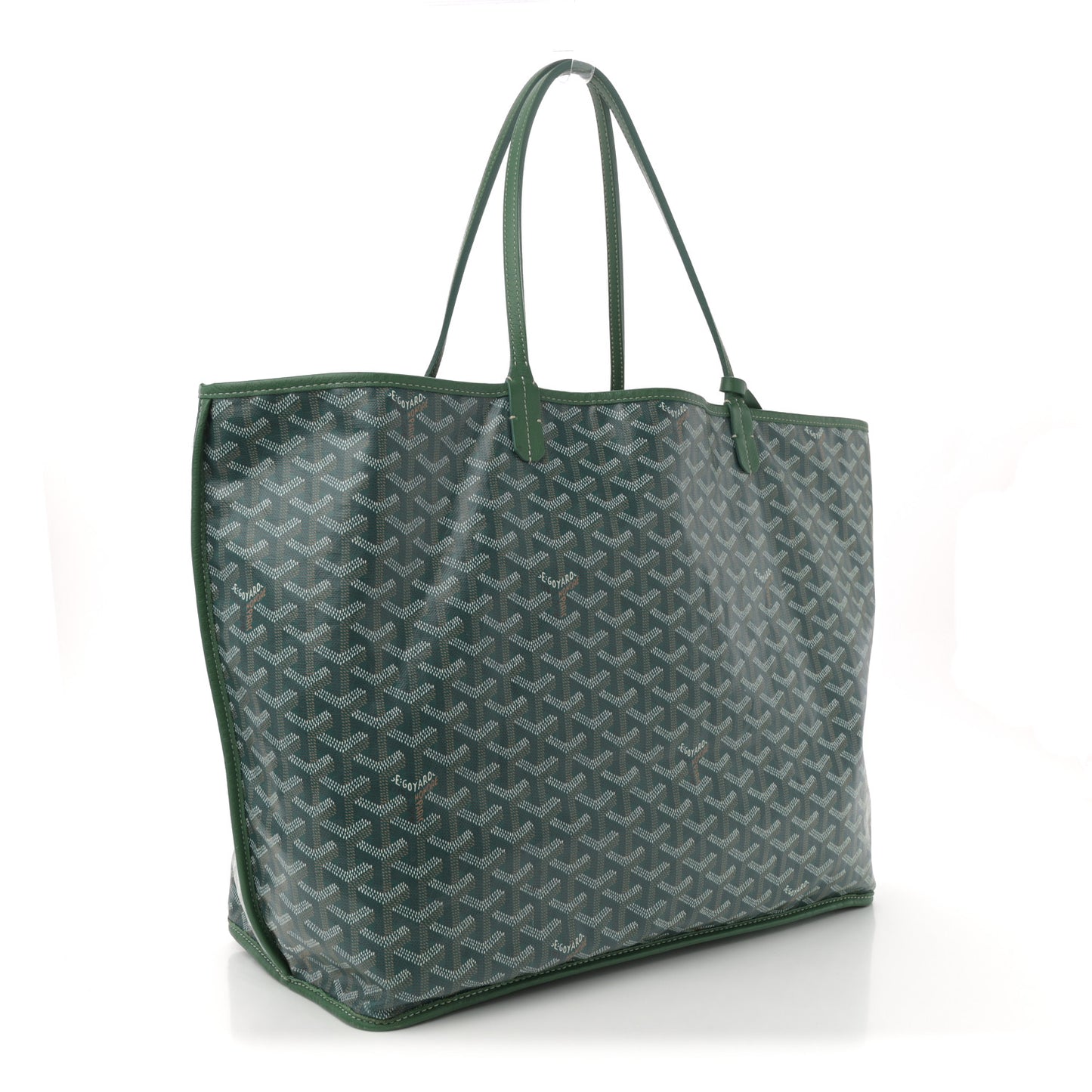 Goyardine Reversible Anjou GM Green