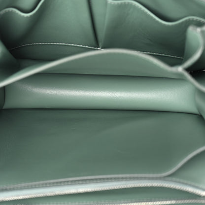 Celine Box Calfskin Medium Classic Box Flap Bag Celadon 5 of 13