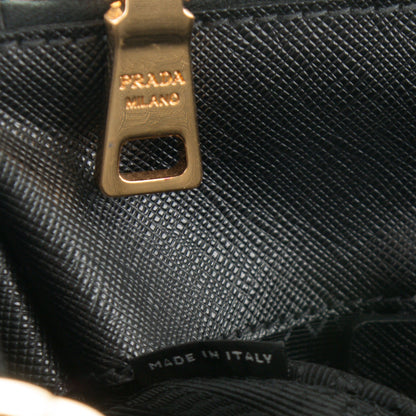 Prada Saffiano Lux Extra Large Galleria Double Zip Tote Black 7 of 8