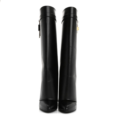 Givenchy Calfskin Shark Lock Pant Boots 39.5 Black 2 of 8