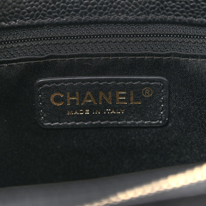 Chanel Caviar Quilted Grand Shopping Tote GST Black 6 of 13