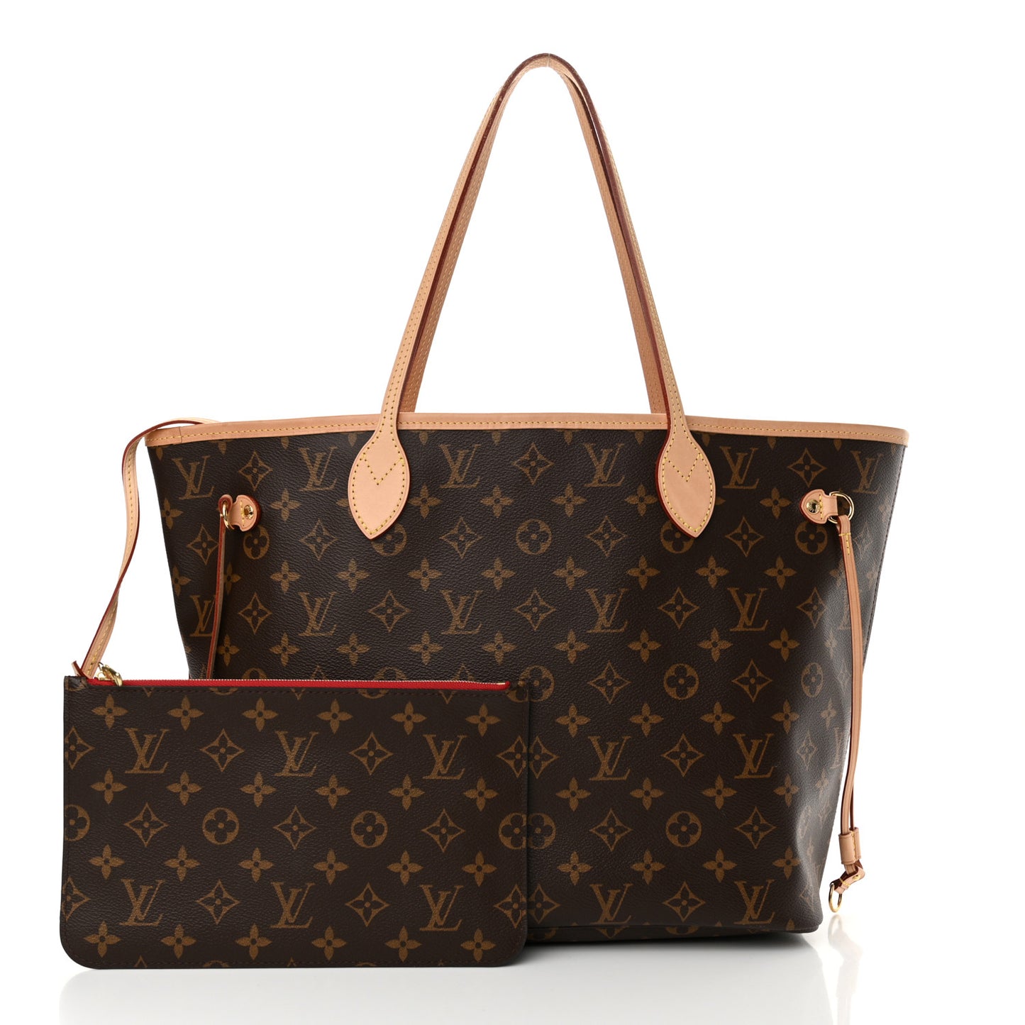 Monogram Neo Neverfull MM Cherry