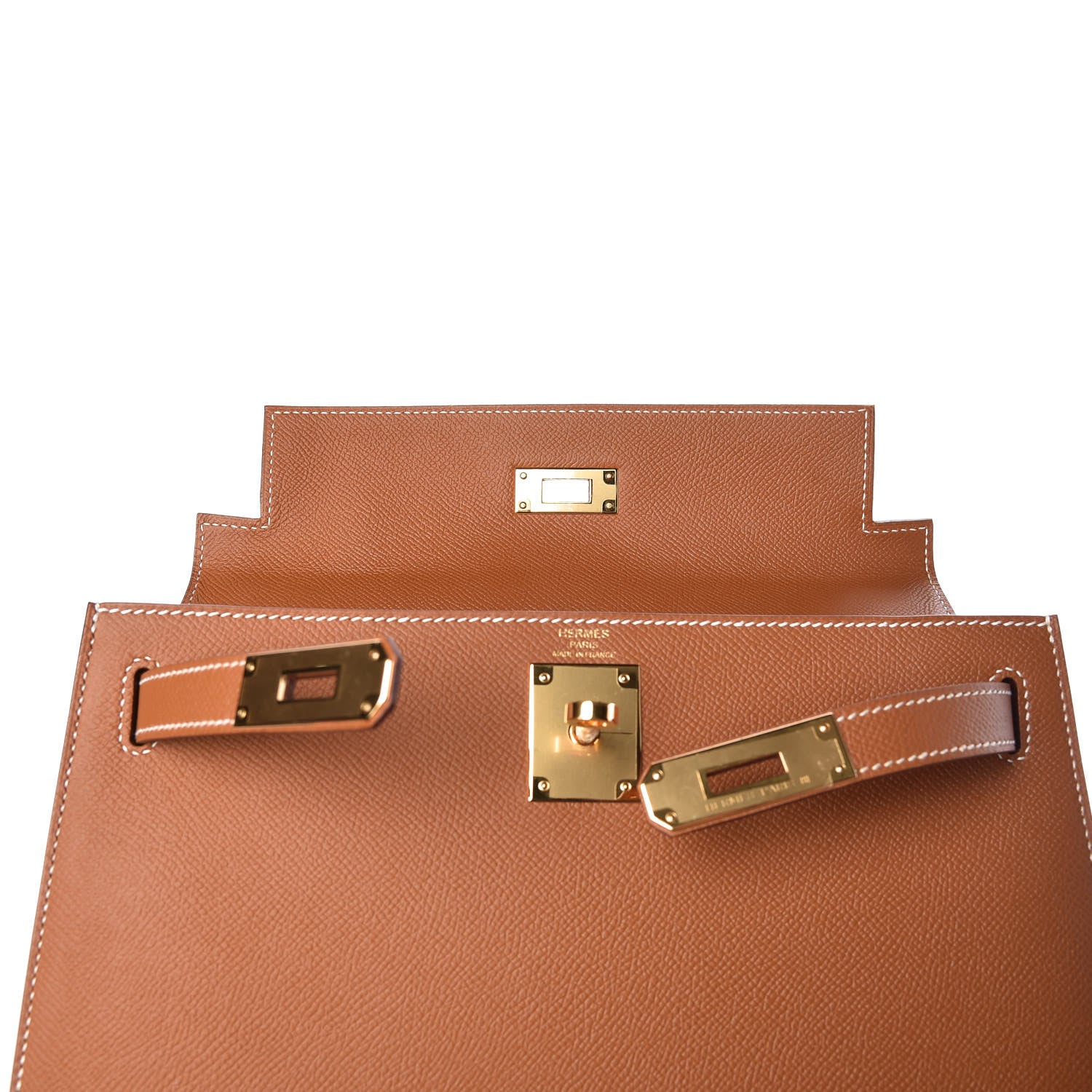 Hermes Epsom Kelly Sellier 28 Gold 18 of 35