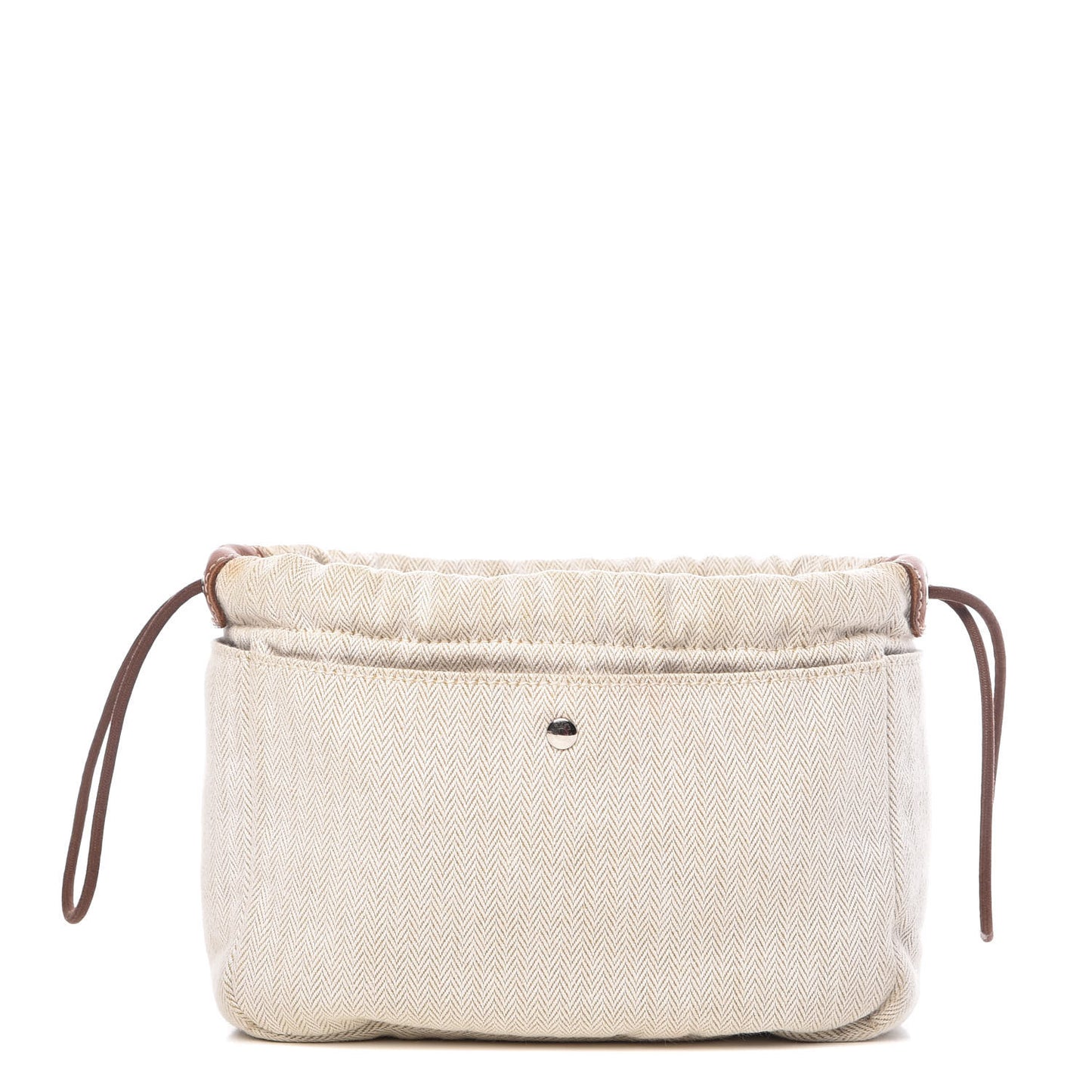 Canvas Barenia Fourbi 20 PM Pouch Naturel Fauve