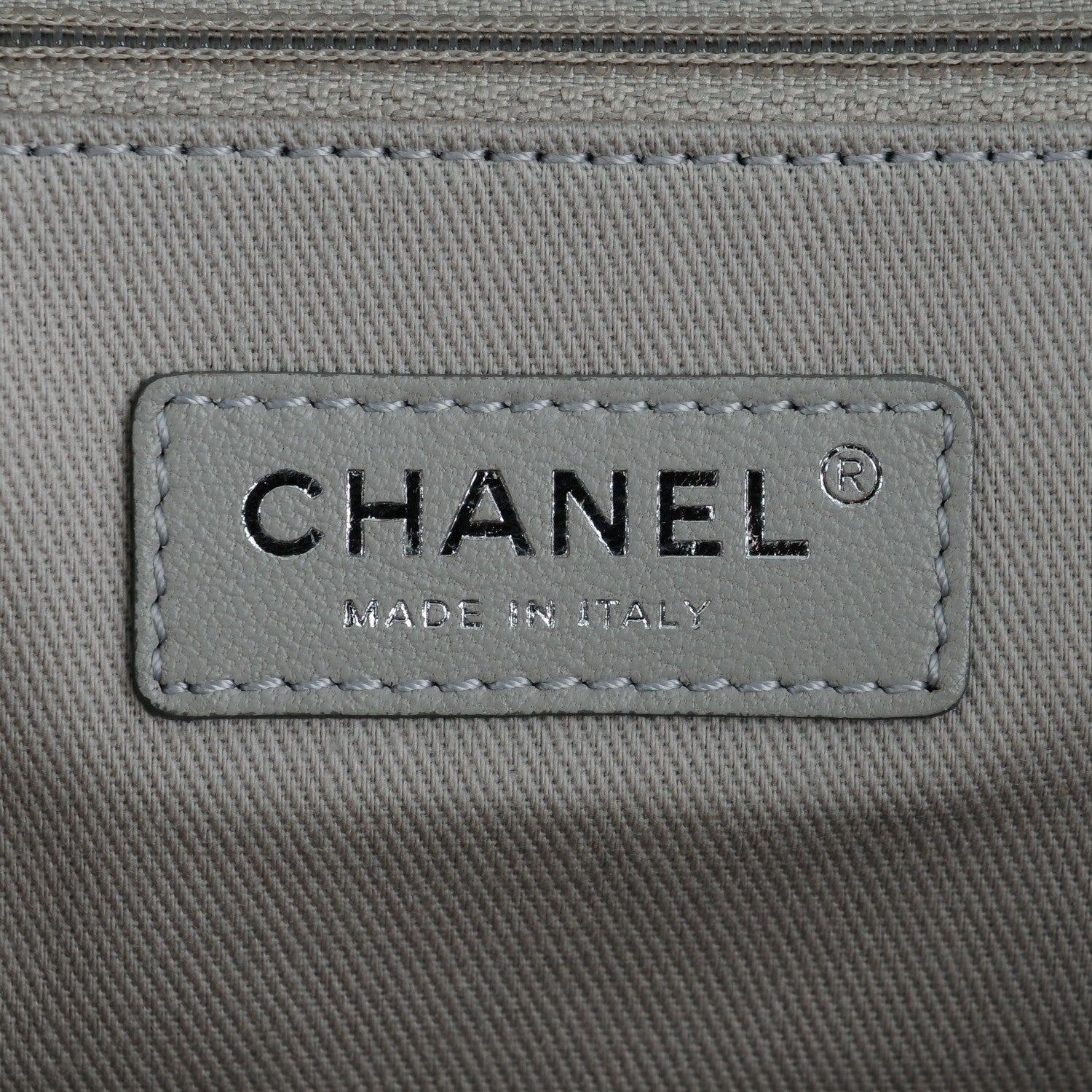 Chanel Glazed Calfskin Large Deauville Tote Black 6 of 7
