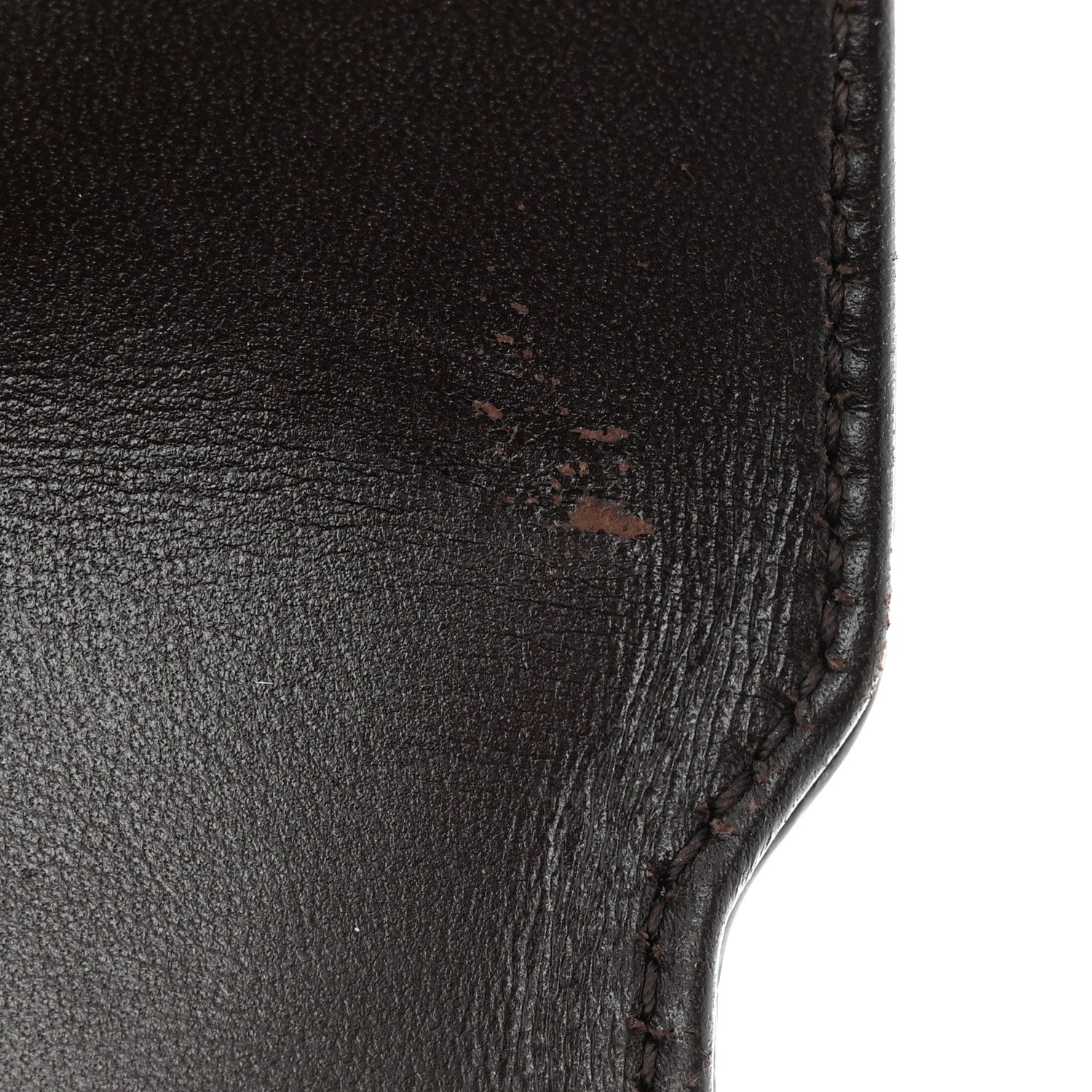 Saint Laurent Shiny Crocodile Embossed Calfskin Le Maillon Satchel Coffee 11 of 11